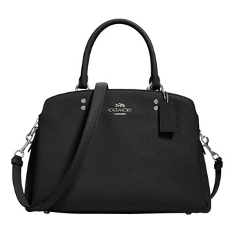 Сумка COACH Lillie из натуральной кожи, большая, женская, чёрная | Китай.рф