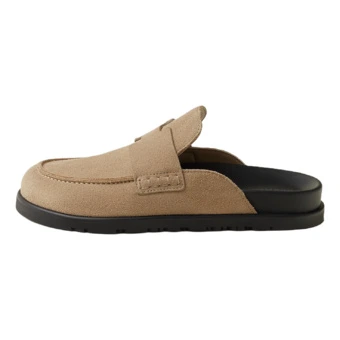 Закрытые тапочки HERMES Go Quiet Closed Toe Slippers Women's Camel | Китай.рф