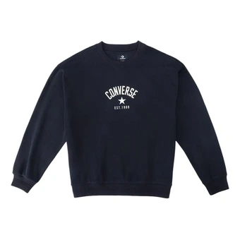 Толстовка Converse с круглым вырезом, унисекс, синяя | Китай.рф