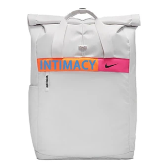 Рюкзак Nike из ткани с принтом светлый серебристо-серый | Китай.рф