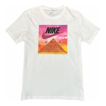 Футболка Nike мужская белая с коротким рукавом | Китай.рф