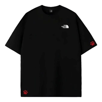 Футболка The North Face унисекс с вышивкой пылающее сердце | Китай.рф