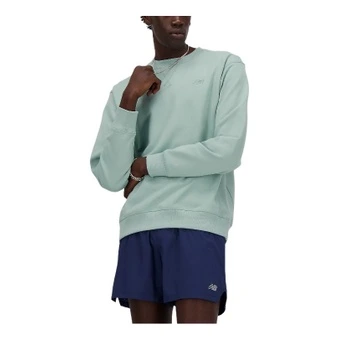 Свитшот New Balance Athletics French Terry мужской светло-зеленый | Китай.рф
