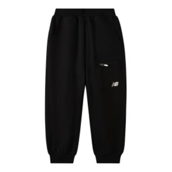 Спортивные штаны New Balance трикотажные детские эластичные с резинкой на щиколотке | Китай.рф