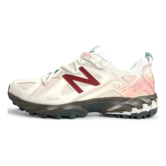 Кроссовки New Balance 610T текстильные низкие розовые в стиле гранж | Китай.рф