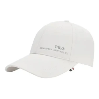 Кепка FILA с логотипом из хлопка, белая | Китай.рф