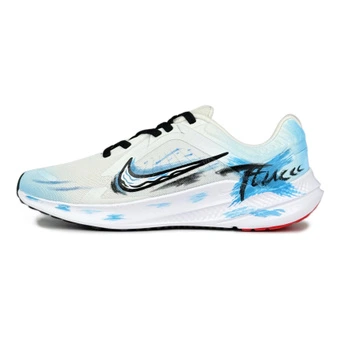 Кроссовки Nike Quest 5 мужские бело-синие для бега и тренировок | Китай.рф