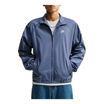 Куртка Nike Diffused Blue/White мужская с воротником | Китай.рф