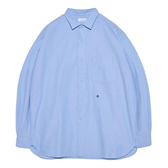 Рубашка Nanamica SS26 Regular Collar Wind унисекс свободная | Китай.рф
