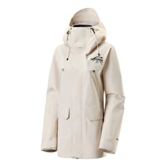 Ветровка ecco × White Mountaineering женская с капюшоном на молнии водоотталкивающая дышащая | Китай.рф