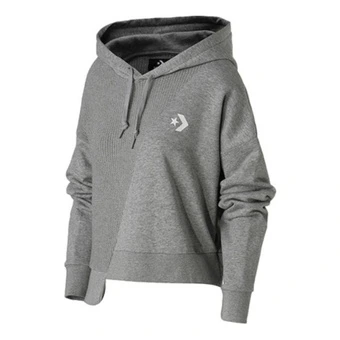 Худи с капюшоном Converse женское серое | Китай.рф