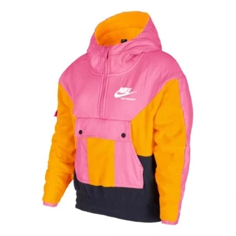 Худи Nike Sportswear Heritage с капюшоном мягкое винтажное аметистово-розовое | Китай.рф