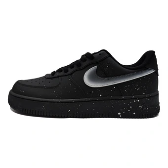 Кроссовки для скейтборда Nike Air Force 1 Low чёрные унисекс | Китай.рф