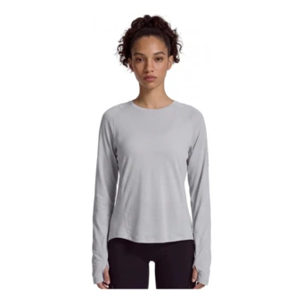 Лонгслив SALOMON PL RN Wool Mix LS женский серый с круглым вырезом | Китай.рф