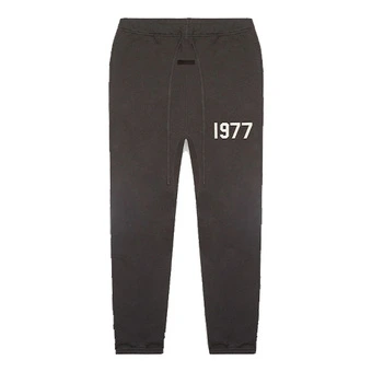 Трикотажные спортивные брюки Fear Of God Essentials SS22 для детей черные | Китай.рф