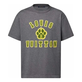 Футболка LOUIS VUITTON SS25 мужская серая | Китай.рф