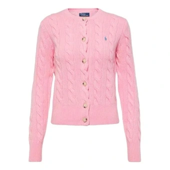 Свитер Polo Ralph Lauren женский розовый с круглым вырезом | Китай.рф