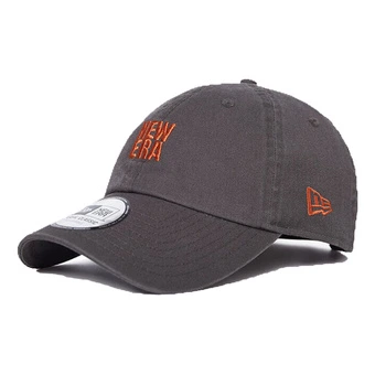 Кепка бейсболка New Era из хлопка, унисекс, тёмно-серая | Китай.рф