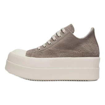 Кеды Rick Owens DRKSHDW из ткани низкие женские бежевые | Китай.рф