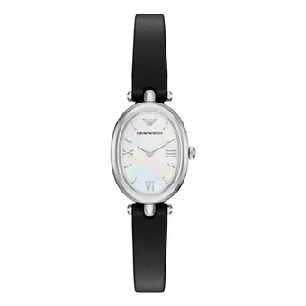 Наручные часы Emporio Armani кварцевые с кожаным ремешком 22 мм перламутровый циферблат | Китай.рф