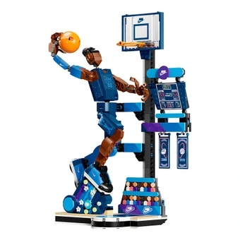 Конструктор LEGO Nike Slam Dunk баскетболист из 809 деталей | Китай.рф