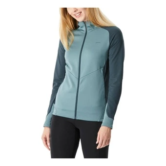 Флисовая кофта Decathlon MH520 женская ледяная голубая и тёмно-синяя | Китай.рф