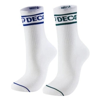 Носки до середины голени DECATHLON, унисекс, 2 пары, дышащие | Китай.рф