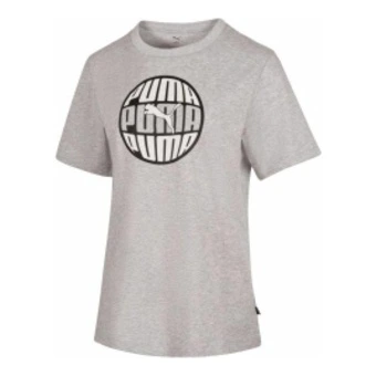 Футболка PUMA GRAPHICS мужская серая | Китай.рф