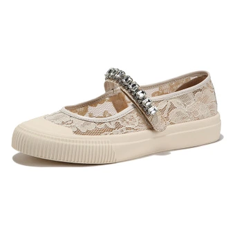 Туфли Мэри Джейн BELLALILY Fabric Flat Mary Jane 3 см женские | Китай.рф