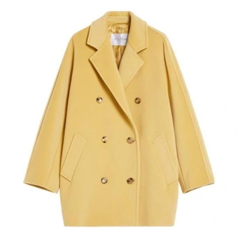 Пальто WEEKEND MaxMara 101801 двубортное с иконическим кроем | Китай.рф