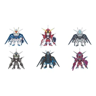 Коллекционные фигурки TOP TOY QMSV Mini Gundam Seed Freedom в слепых коробках, полный бокс из 8 штук | Китай.рф