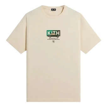 Футболка KITH X BMW мужская серая с круглым вырезом | Китай.рф