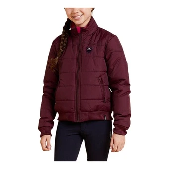 Детская куртка Decathlon FOUGANZA 500, тёмно-бордовая, для подростков | Китай.рф