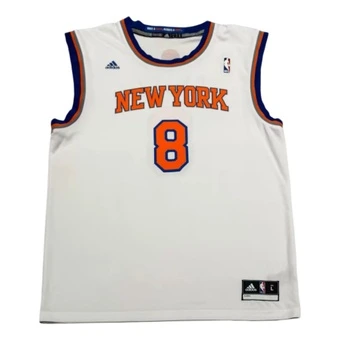 Баскетбольное джерси Adidas NBA New York Knicks №8 Smith, белое, без рукавов | Китай.рф