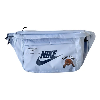 Нагрудная сумка Nike с большим логотипом, синяя, унисекс | Китай.рф