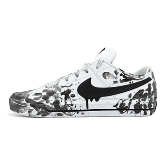 Кастомизированные кроссовки Nike Court Legacy Dark Haze унисекс | Китай.рф