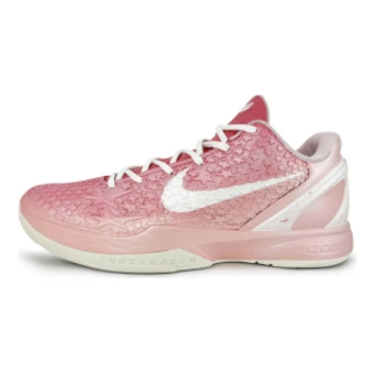 Кроссовки Nike Zoom Kobe 6 кастомные розово-белые мужские | Китай.рф