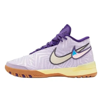Баскетбольные кроссовки Nike LeBron NXXT Genisus LE EP мужские фиолетовые | Китай.рф