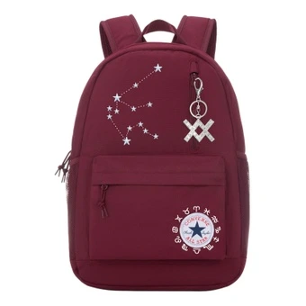 Рюкзак Converse Twelve Stars 15 л с кристальным подвесом, коричнево-красный | Китай.рф