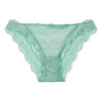 Трусы слипы Victoria's Secret минималистичные, женские, 1 шт., зелёный | Китай.рф