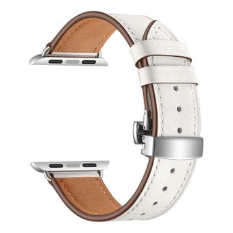 Ремешок для часов Antey из натуральной кожи унисекс с бабочкой для Apple Watch iWatch S11/S10/S9 и Apple Watch 8/7/6/5/4/3/2/1 | Китай.рф