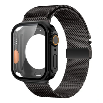 Ремешок для Apple Watch из нержавеющей стали, миланская петля, Wozuishuai | Китай.рф