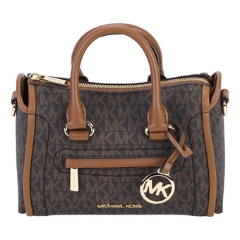 Сумка MICHAEL KORS с принтом холщовая женская цвет Acorn | Китай.рф