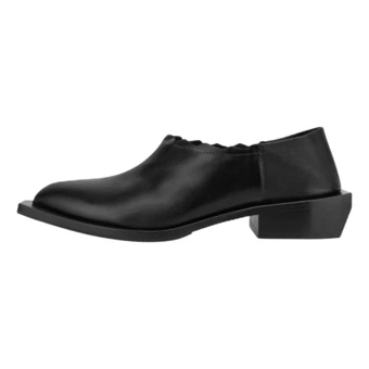 Женские лоферы MOSCHINO Shootie из телячьей кожи на каблуке 4 см | Китай.рф