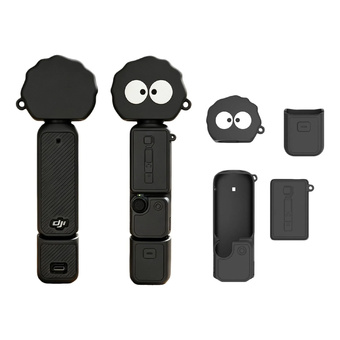 Силиконовый защитный чехол Xingcaizi в виде угольного духа для камеры DJI Pocket 4 | Китай.рф