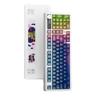 Игровая клавиатура AJAZZ AK980V2PRO, 97 клавиш, кастомизируемая, с двойным 8K и TFT-экраном | Китай.рф