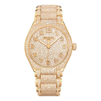 Женские часы Patek Philippe серии 7300 с автоматическим механизмом, 36 мм, золотой циферблат, корпус из розового золота 18К | Китай.рф
