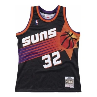 Ретро-футболка Mitchell & Ness для болельщиков сезон 99-00 Кидд Suns 32 гостевая мужская черная | Китай.рф