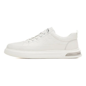 Кроссовки для скейтборда AOKANG Cow Leather Low top Men's White | Китай.рф