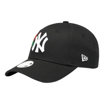 Бейсболка New Era 9FORTY MLB с вышивкой розы, женская, черная | Китай.рф